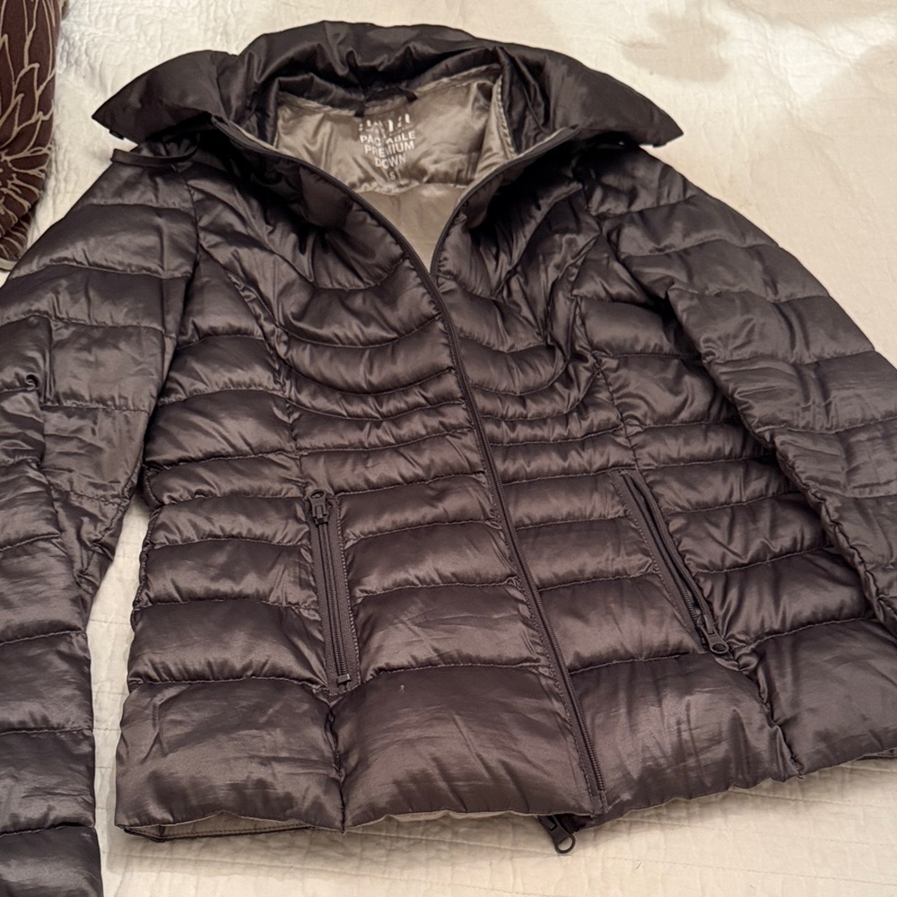 A.N.A Silver Packable Down Jacket - image 3